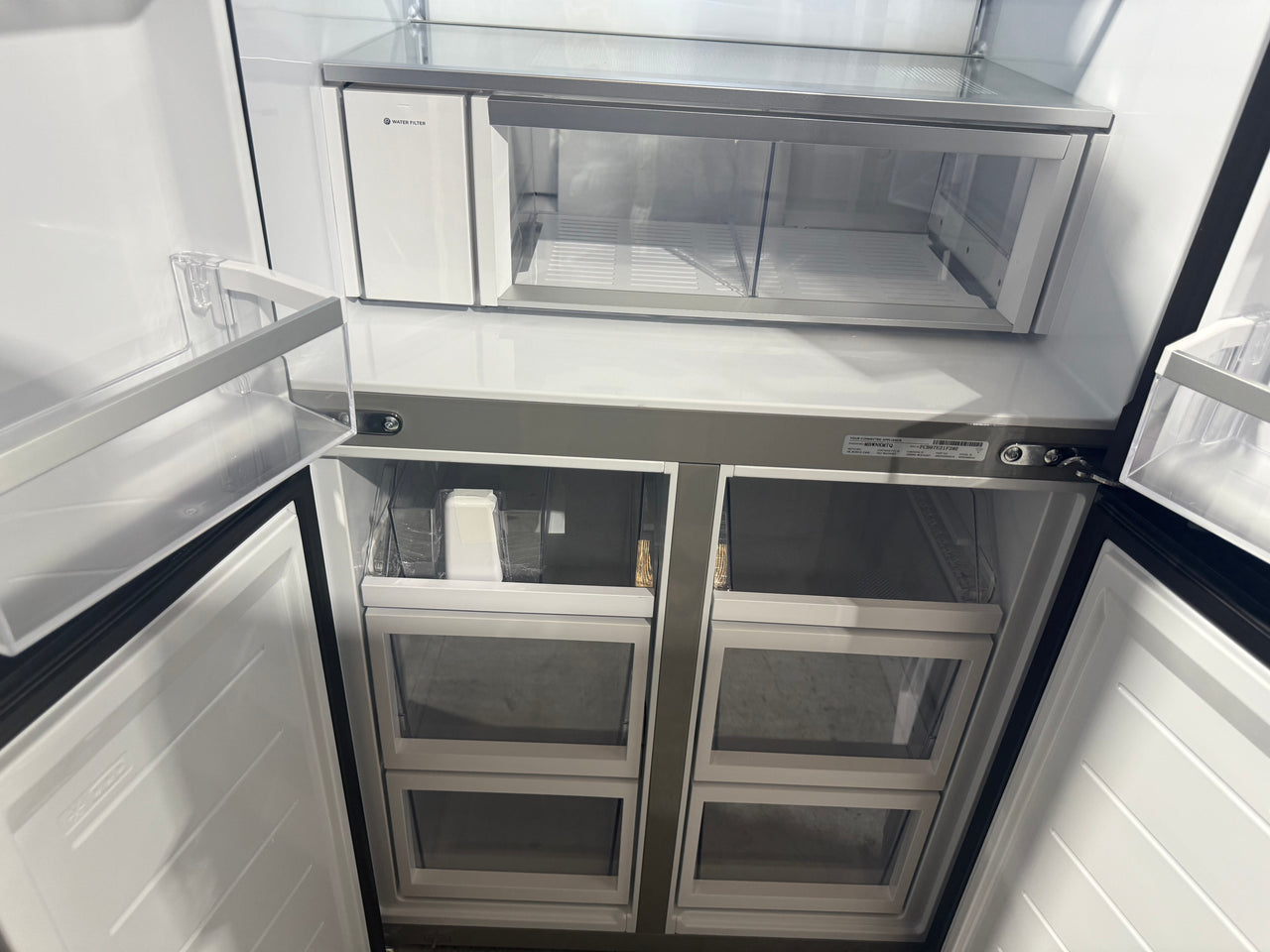 Factory second Fisher&Paykel 498L Quad Door Refrigerator  Model:RF500QNUB1 - Second Hand Appliances Geebung