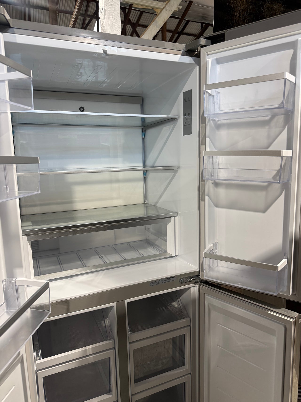 Factory second Fisher & Paykel 498L Quad Door Refrigerator  – RF500QNX1 - Second Hand Appliances Geebung