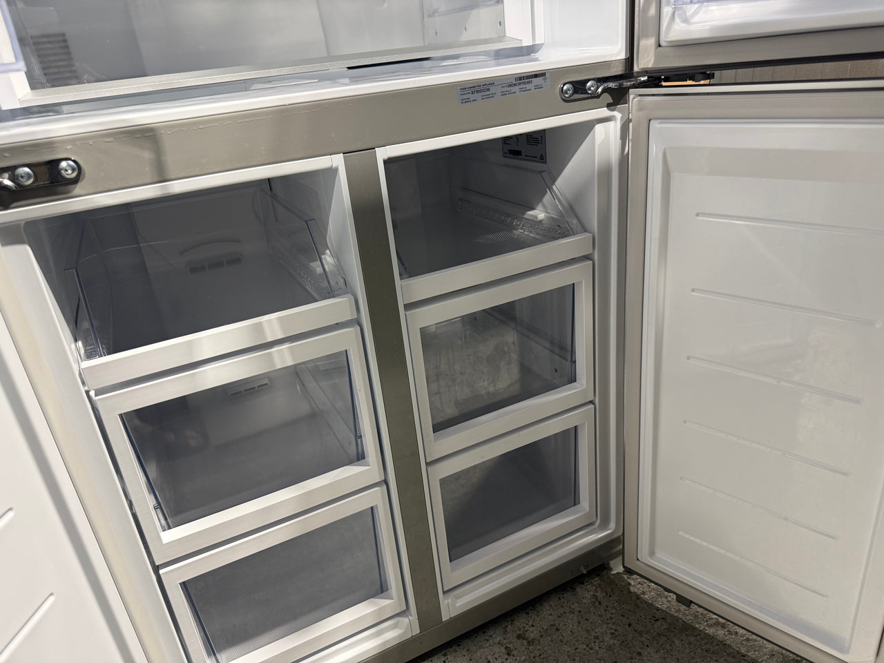 Factory second Fisher & Paykel 498L Quad Door Refrigerator  – RF500QNX1 - Second Hand Appliances Geebung