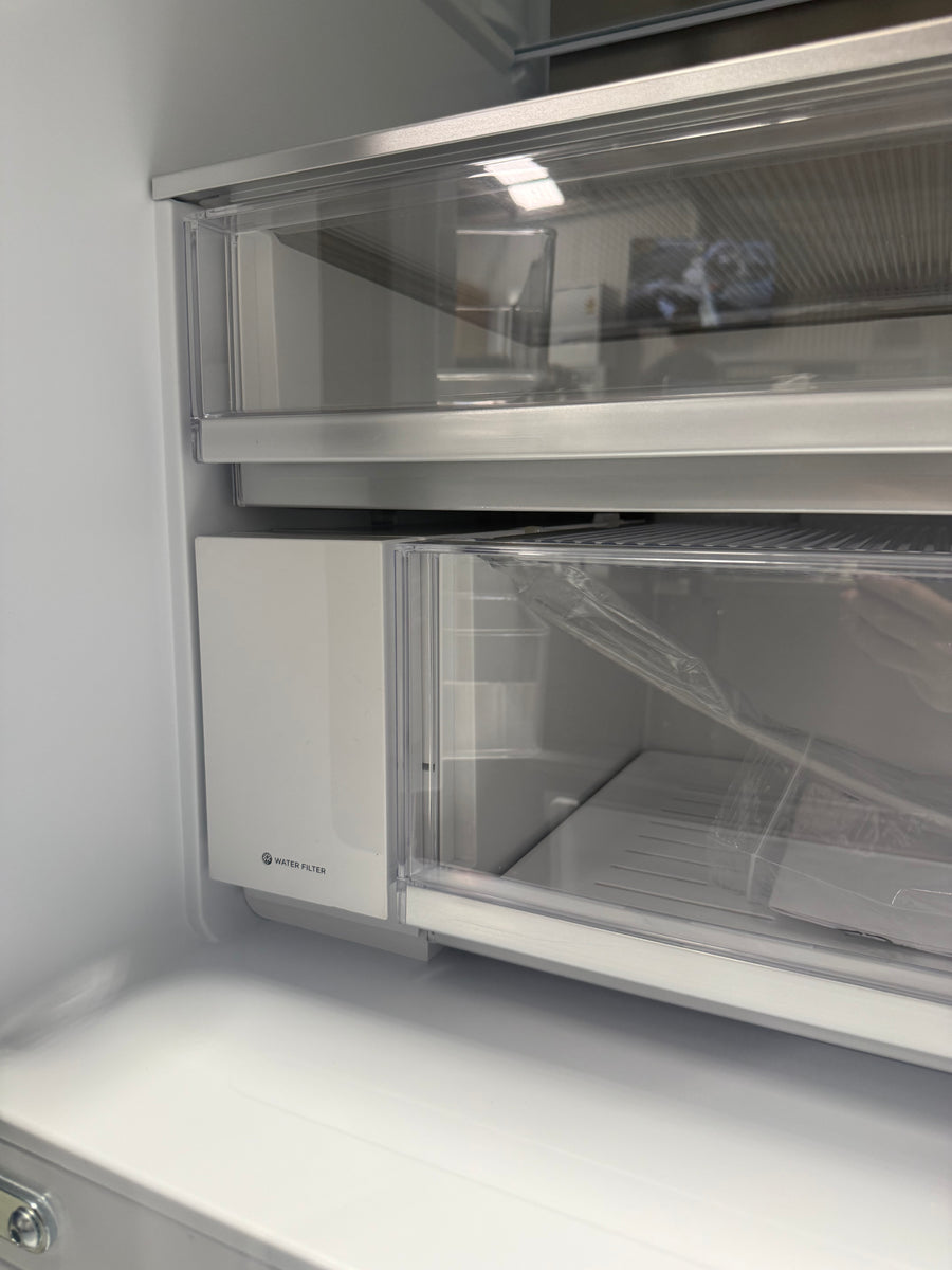 Factory second Fisher & Paykel 511L Series 7 French Door Refrigerator – Black Stainless Steel Model: RF505ANUB1 - Second Hand Appliances Geebung