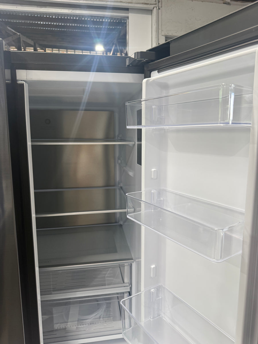 Factory second Fisher & Paykel 511L Series 7 French Door Refrigerator – Black Stainless Steel Model: RF505ANUB1 - Second Hand Appliances Geebung