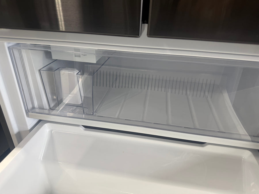 Factory second Fisher & Paykel 511L Series 7 French Door Refrigerator – Black Stainless Steel Model: RF505ANUB1 - Second Hand Appliances Geebung