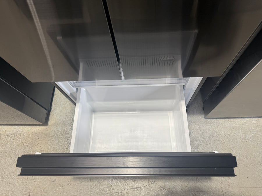 Factory second Fisher & Paykel 511L Series 7 French Door Refrigerator – Black Stainless Steel Model: RF505ANUB1 - Second Hand Appliances Geebung