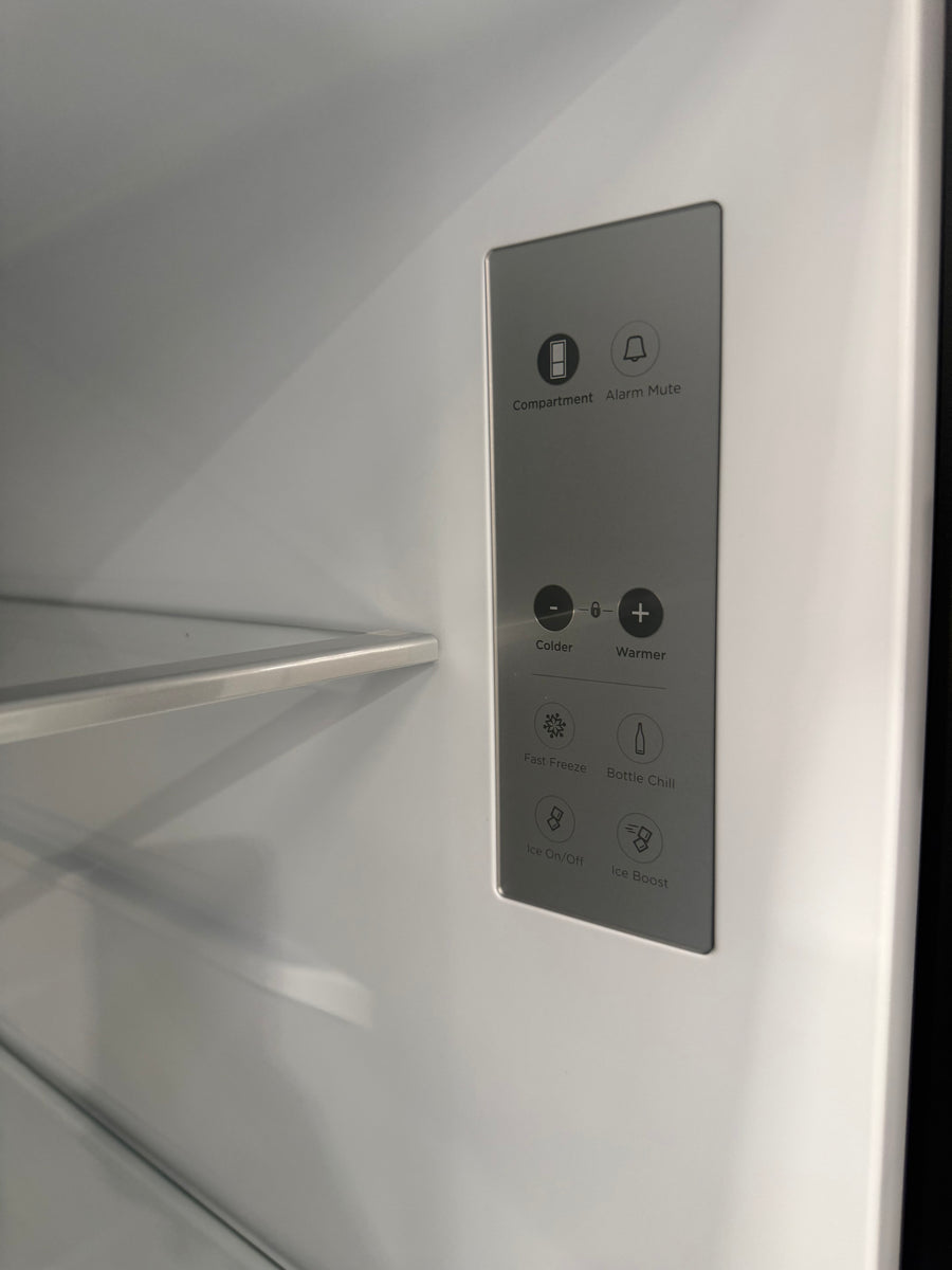 Factory second Fisher & Paykel 511L Series 7 French Door Refrigerator – Black Stainless Steel Model: RF505ANUB1 - Second Hand Appliances Geebung