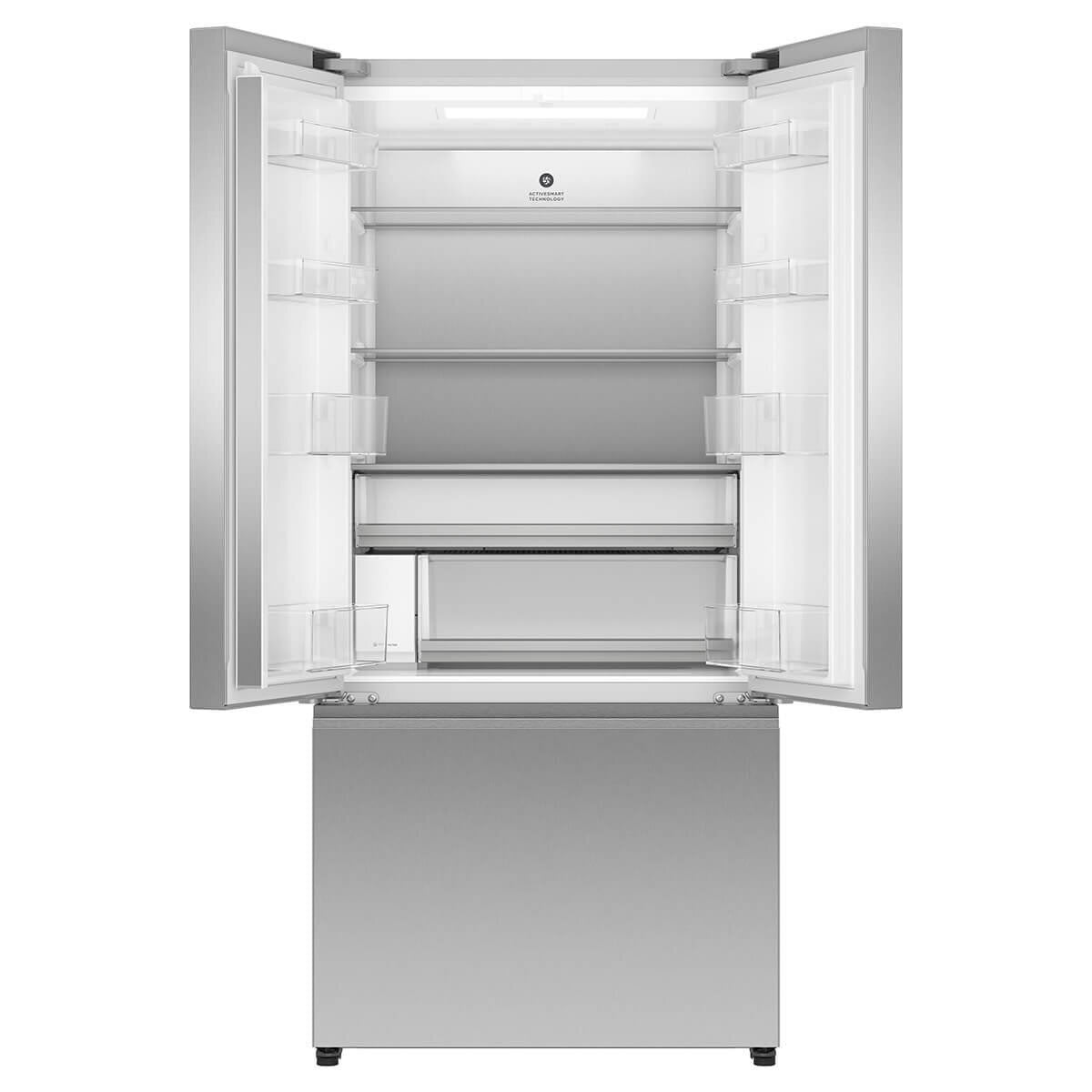 Factory second Fisher & Paykel 511L Series 7 French Door Refrigerator Freezer with Ice & Water – Stainless Steel RF505ANUX1 - Second Hand Appliances Geebung