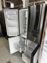 Thumbnail for Factory second Fisher & Paykel 538L Quad Door Refrigerator Freezer – Black Stainless Steel  Model: RF605QNUVB1 - Second Hand Appliances Geebung