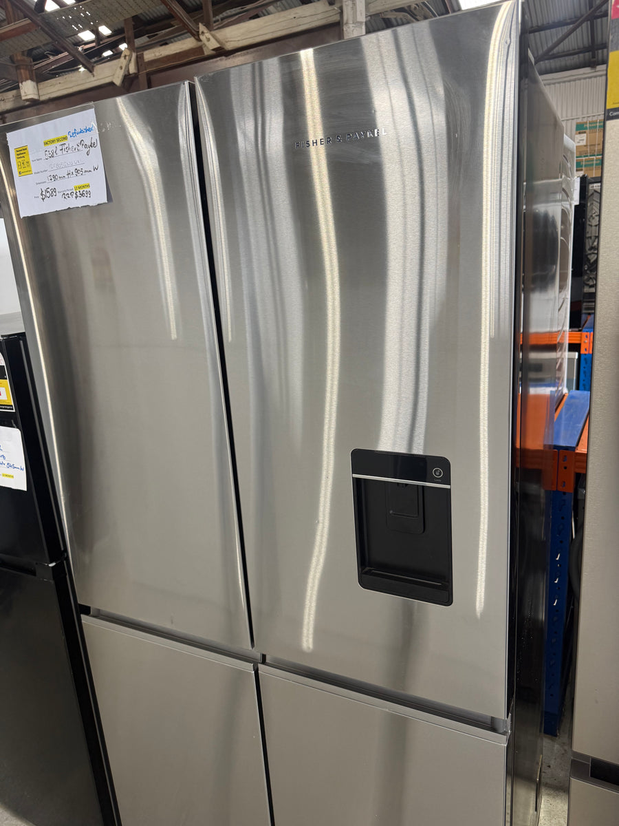 Factory second Fisher & Paykel 538L Quad Door Refrigerator – RF605QNUVX1 - Second Hand Appliances Geebung