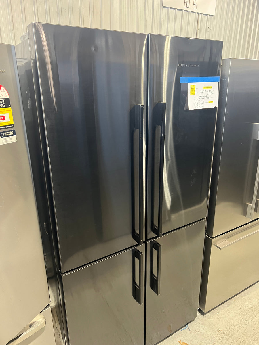 Factory second Fisher & Paykel 538l French Door Fridge  Model: RF605QDVB1 - Second Hand Appliances Geebung