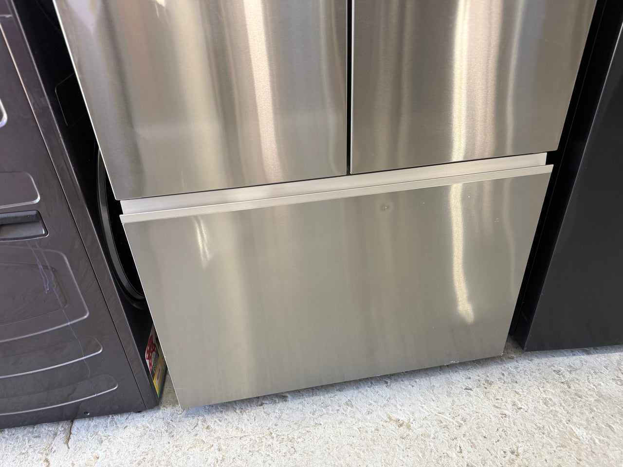 Factory second Fisher & Paykel 569L Freestanding French Door Fridge  Model: RF610ANUX5 - Second Hand Appliances Geebung