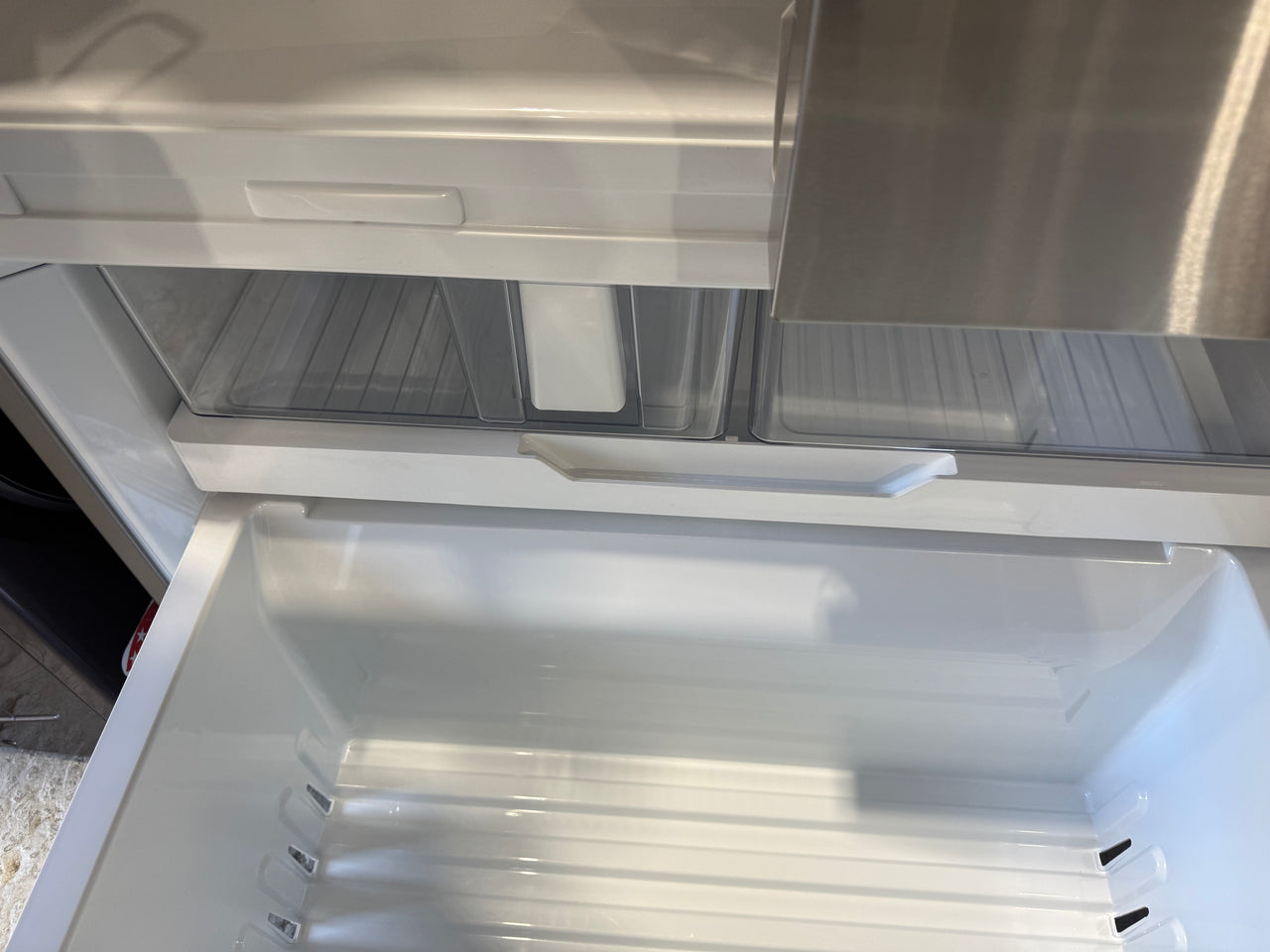 Factory second Fisher & Paykel 569L Freestanding French Door Fridge  Model: RF610ANUX5 - Second Hand Appliances Geebung