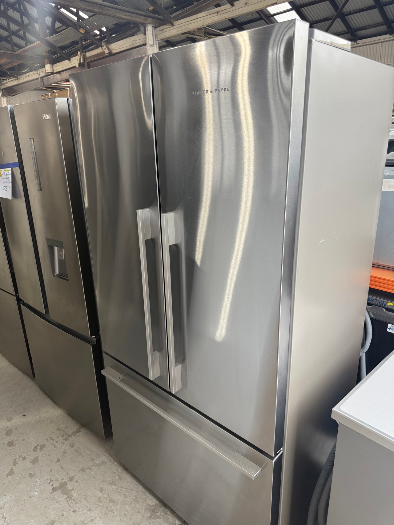 Factory second Fisher&Paykel 569l French Door Fridge – RF610ADX5 - Second Hand Appliances Geebung