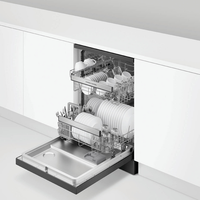 Thumbnail for Transportation damaged Fisher & Paykel 60 cm Freestanding Dishwasher – DW60FC1B2 (Black Stainless Steel) - Second Hand Appliances Geebung