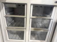 Thumbnail for Factory second Fisher & Paykel 605L Quad Door Fridge – Black Glass Model: RF605QZUVB1 - Second Hand Appliances Geebung