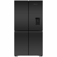 Thumbnail for Factory second Fisher & Paykel 605L Quad Door Fridge – Black Glass Model: RF605QZUVB1 - Second Hand Appliances Geebung