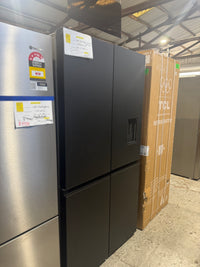 Thumbnail for Factory second Fisher & Paykel 605L Quad Door Fridge – Black Glass - Second Hand Appliances Geebung