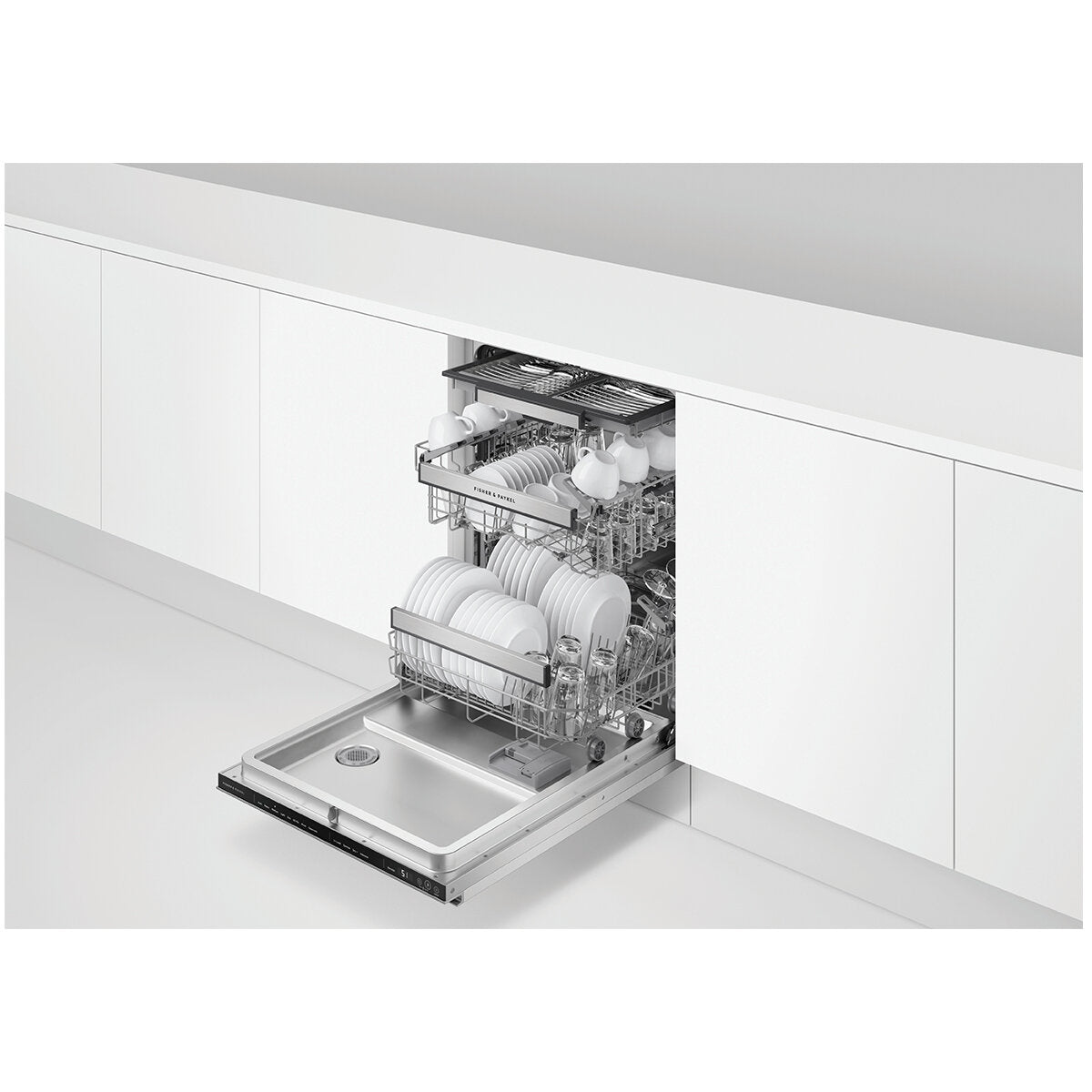 Factory second Fisher & Paykel 60cm Built-Under Dishwasher – DW60UNT4X2 - Second Hand Appliances Geebung