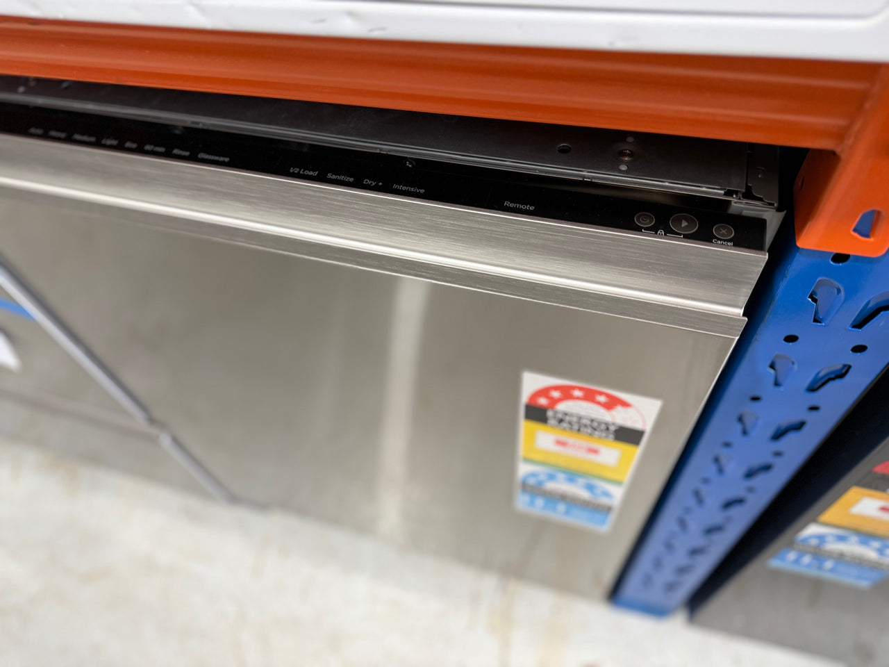 Factory second Fisher & Paykel 60cm Built-Under Dishwasher – DW60UNT4X2 - Second Hand Appliances Geebung