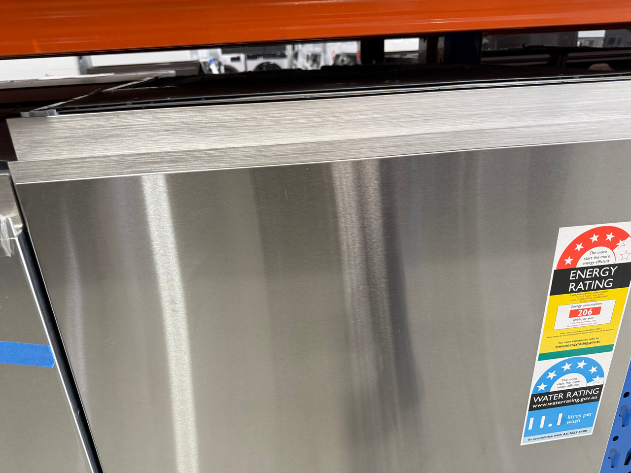 Factory second Fisher & Paykel 60cm Built-Under Dishwasher – DW60UNT4X2 - Second Hand Appliances Geebung