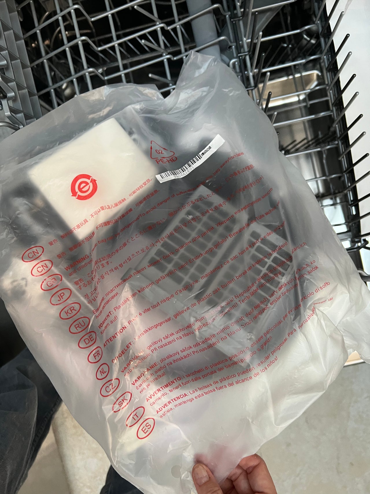 Factory second Fisher&Paykel 60cm Built-under Dishwasher DW60UZ6B - Second Hand Appliances Geebung