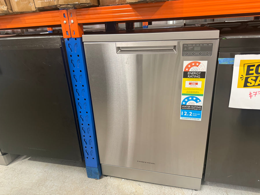 Factory second Fisher & Paykel 60cm Freestanding Dishwasher – Stainless Steel Model: DW60FC2X3 - Second Hand Appliances Geebung