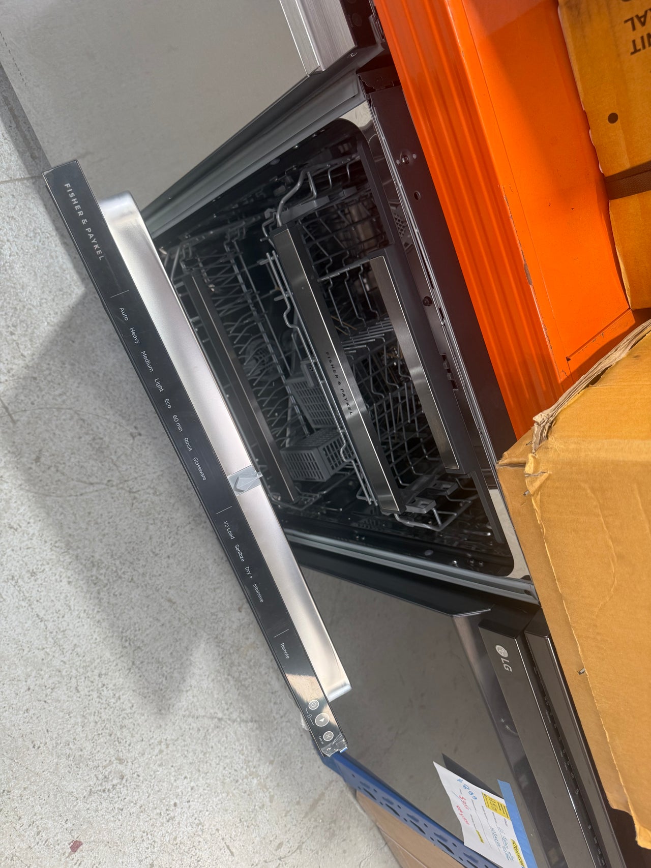 Factory second Fisher & Paykel 60cm Fully Integrated Dishwasher DW60U4I2 (NAT) - Second Hand Appliances Geebung