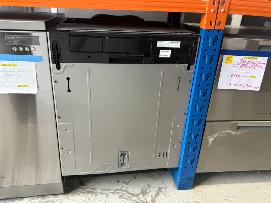 Factory second Fisher & Paykel 60cm Fully Integrated Dishwasher DW60U4I2 - Second Hand Appliances Geebung