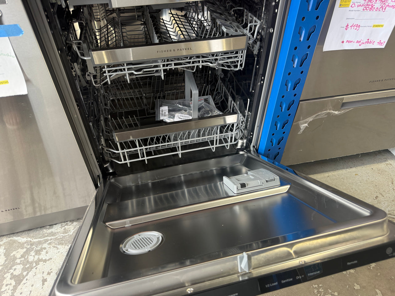 Factory second Fisher & Paykel 60cm Fully Integrated Dishwasher DW60U4I2 - Second Hand Appliances Geebung