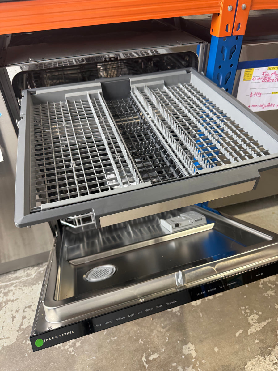 Factory second Fisher & Paykel 60cm Fully Integrated Dishwasher DW60U4I2 - Second Hand Appliances Geebung
