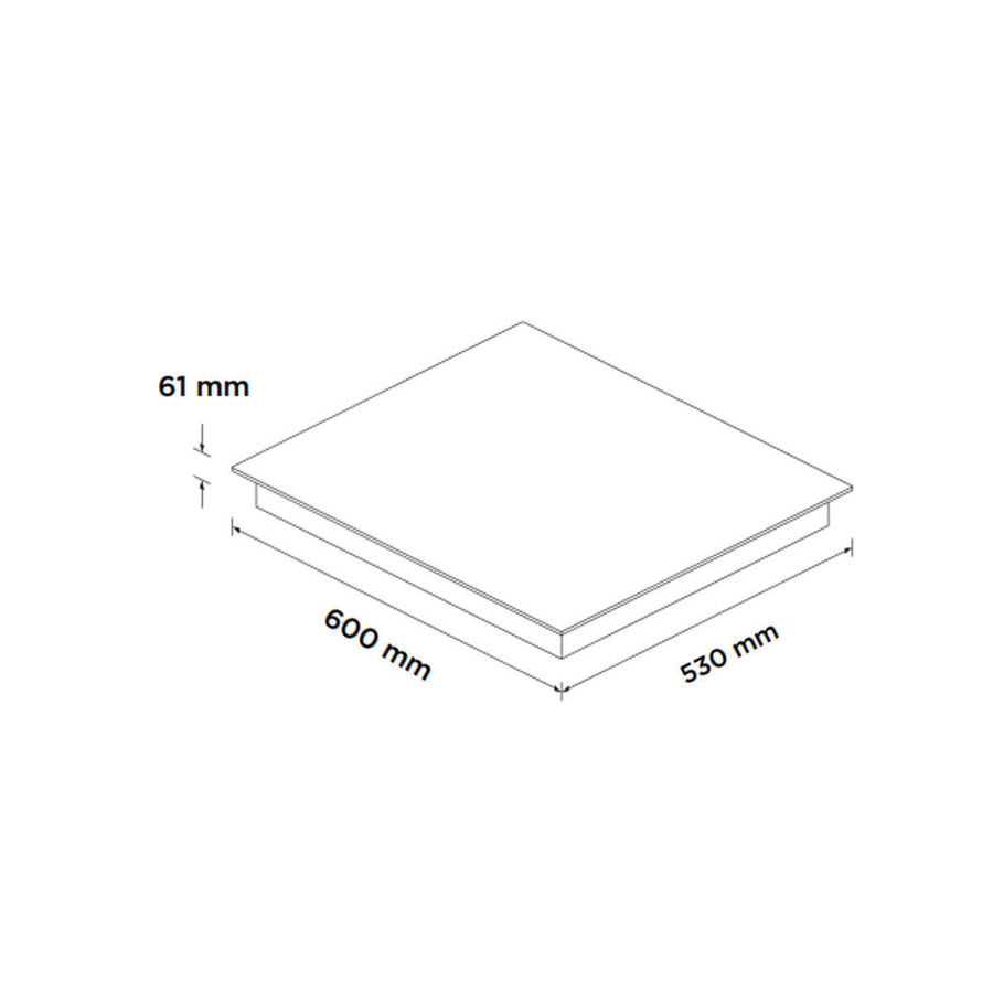 Factory second Fisher & Paykel 60cm Low Current Induction Cooktop – CI604CTPB1 - Second Hand Appliances Geebung