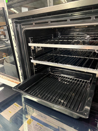 Thumbnail for Factory second Fisher & Paykel 60cm Series 11 Combi-Steam Built-In Oven – Black Glass (OS60SDTDB1) - Second Hand Appliances Geebung