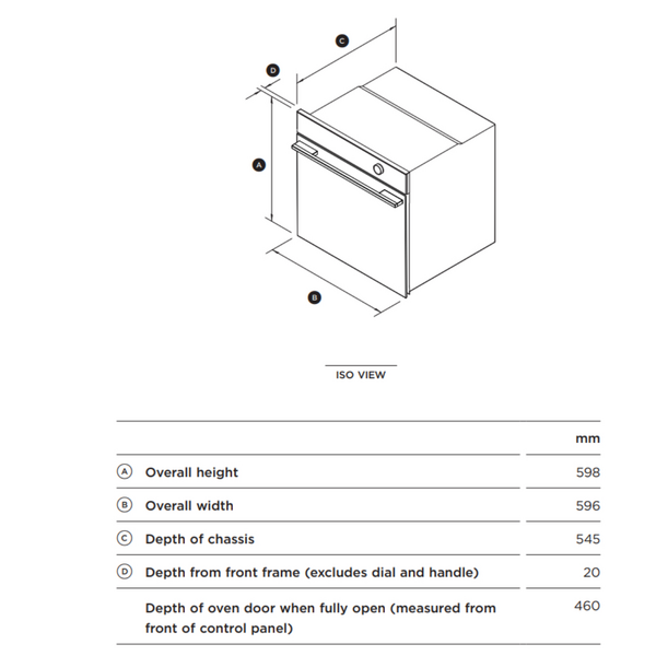 Factory second Fisher & Paykel 60cm Series 7 Minimal Pyrolytic Oven  Model: OB60SM11PLB1 - Second Hand Appliances Geebung