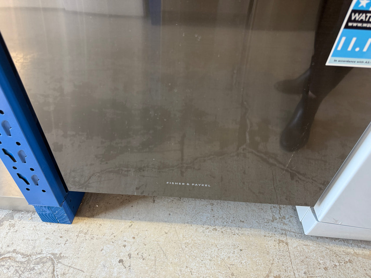 Factory second Fisher & Paykel 60cm Series 9 Tall Built-Under Dishwasher – Black Stainless Steel  DW60UNT4B2 - Second Hand Appliances Geebung