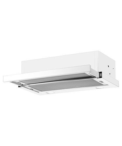 Factory second Fisher&Paykel 60cm Telescopic Slideout Rangehood – White Model: HS60LXW4 - Second Hand Appliances Geebung