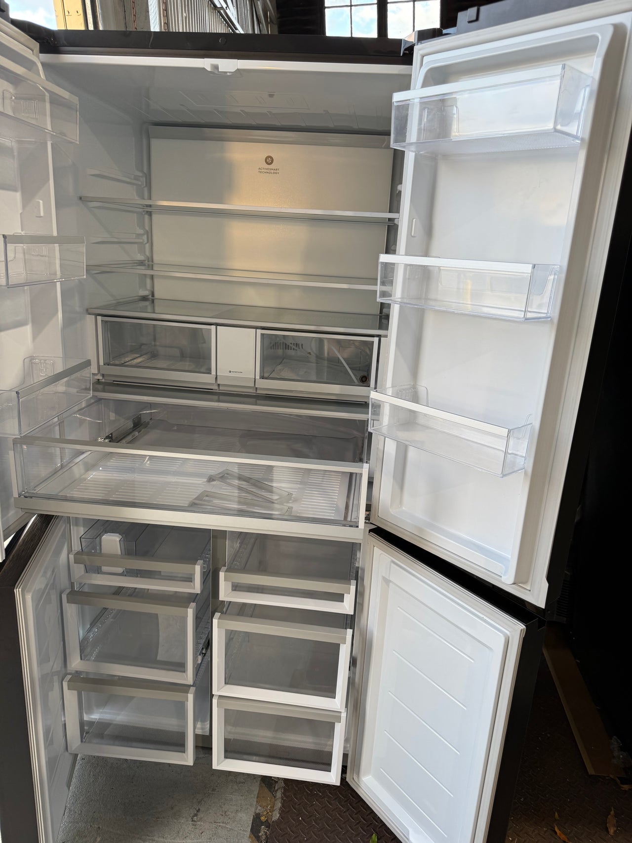 Factory second Fisher&Paykel 690l Quad Door  Model: RF730QZUVB1 - Second Hand Appliances Geebung