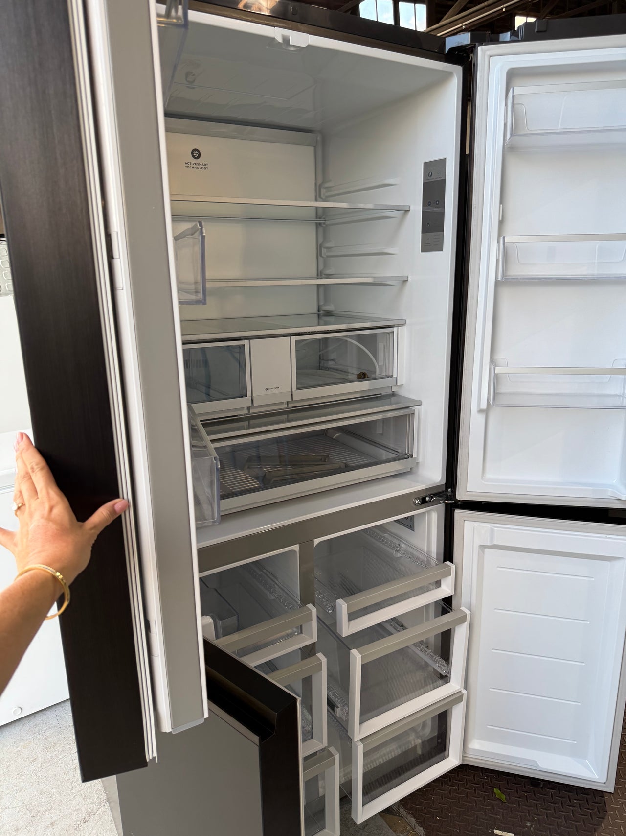 Factory second Fisher&Paykel 690l Quad Door  Model: RF730QZUVB1 - Second Hand Appliances Geebung