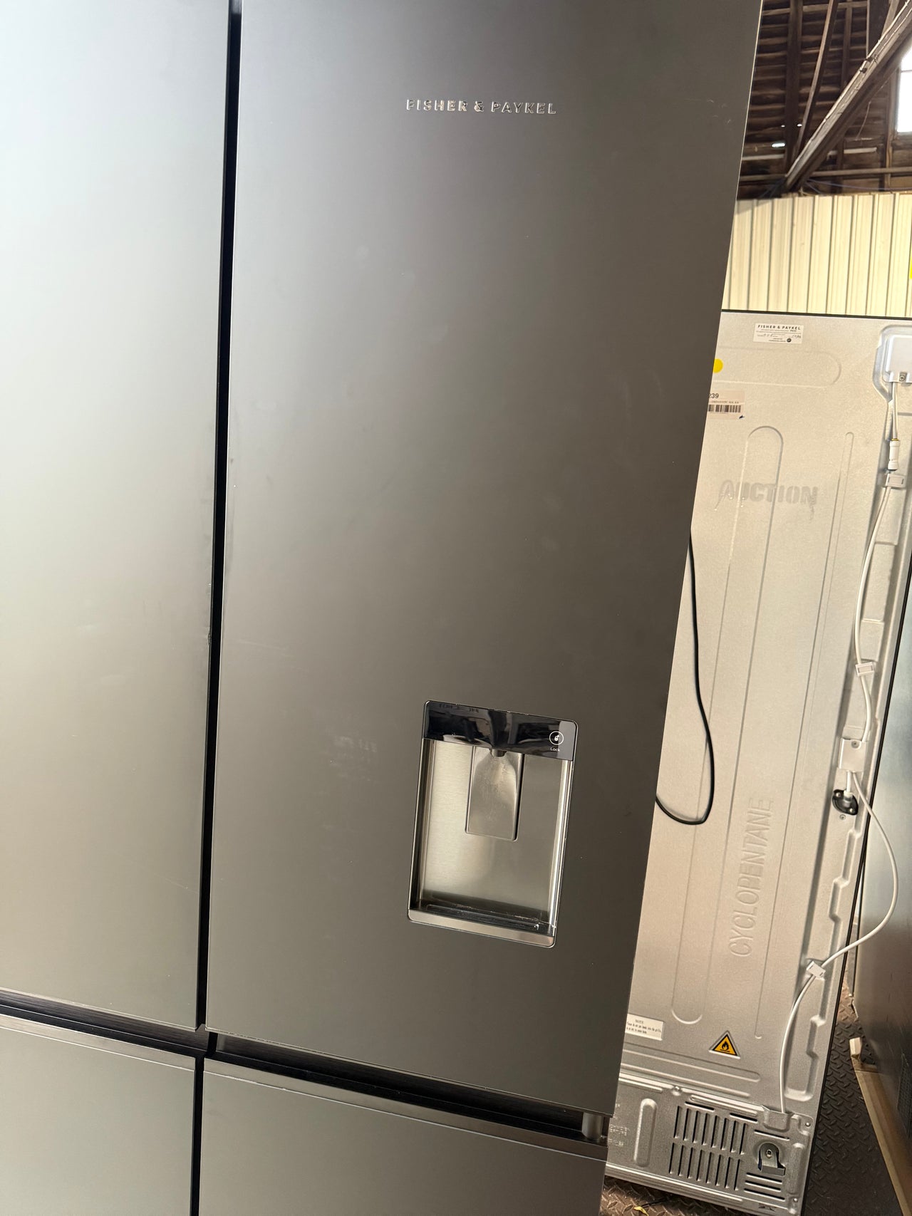 Factory second Fisher&Paykel 690l Quad Door  Model: RF730QZUVB1 - Second Hand Appliances Geebung