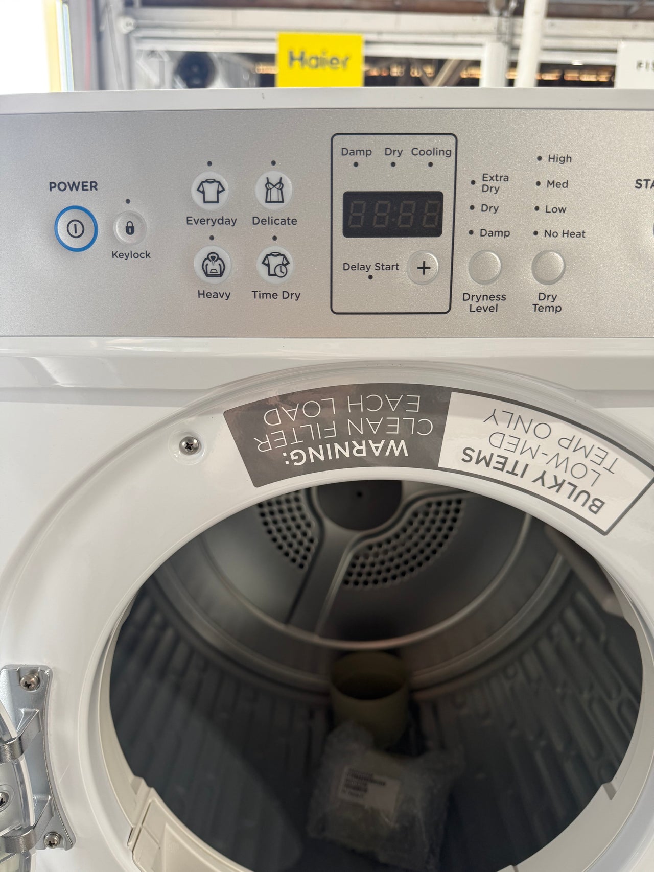 Factory second Fisher & Paykel 6kg Vented Dryer – White DE6060M2 - Second Hand Appliances Geebung