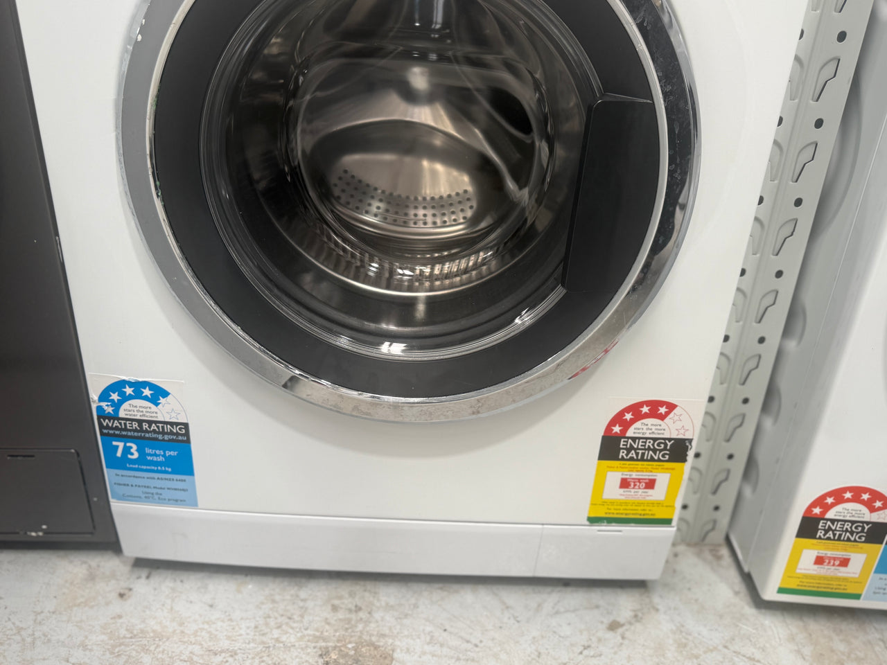 Factory second Fisher & Paykel 8.5 kg Front-Load Washing Machine — WH8560J3 - Second Hand Appliances Geebung