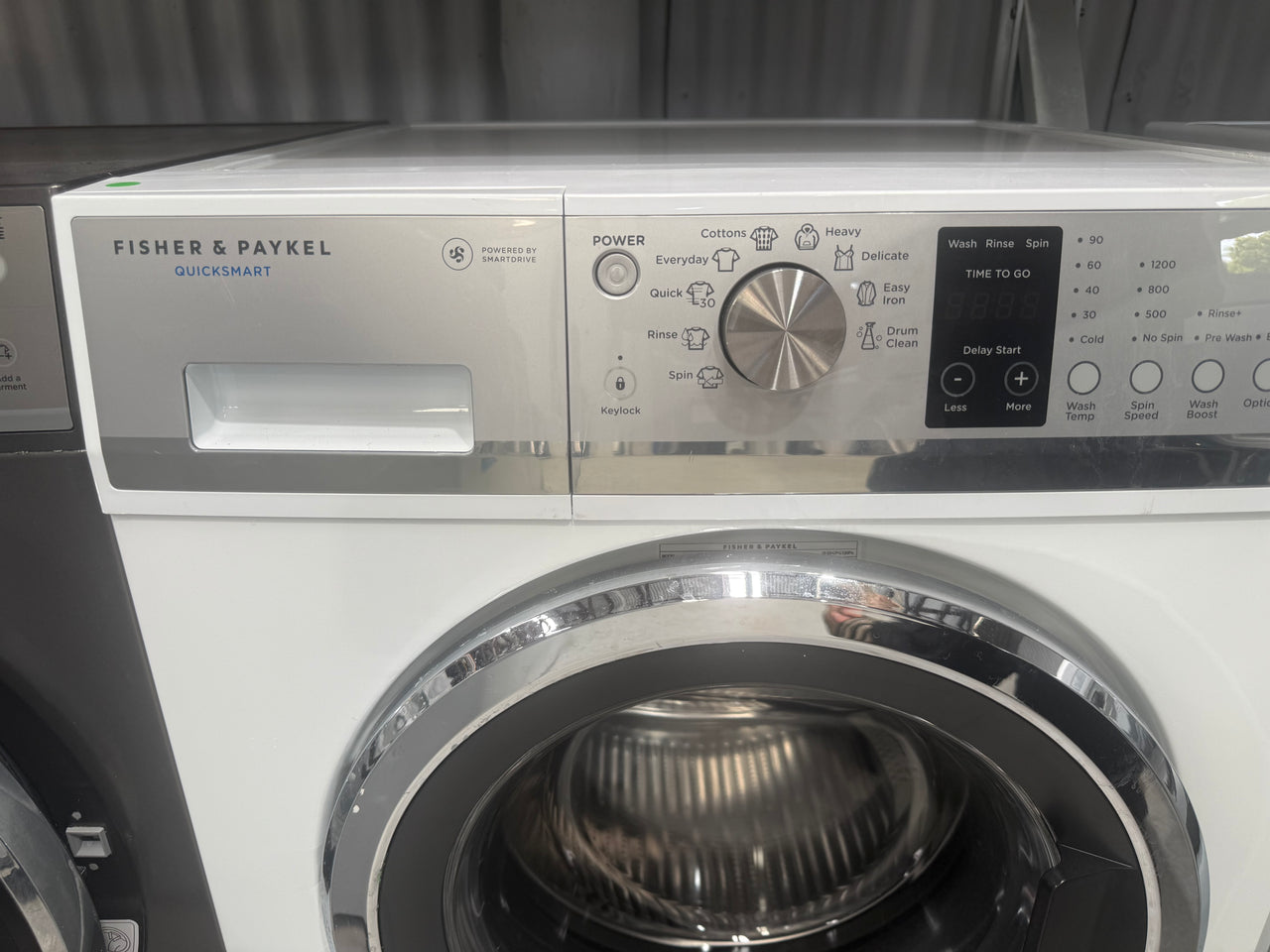 Factory second Fisher & Paykel 8.5 kg Front-Load Washing Machine — WH8560J3 - Second Hand Appliances Geebung