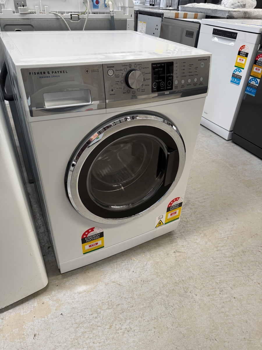 Factory second Fisher &Paykel 8.5kg/5kg Washer Dryer Combo Model: WD8560F1 - Second Hand Appliances Geebung