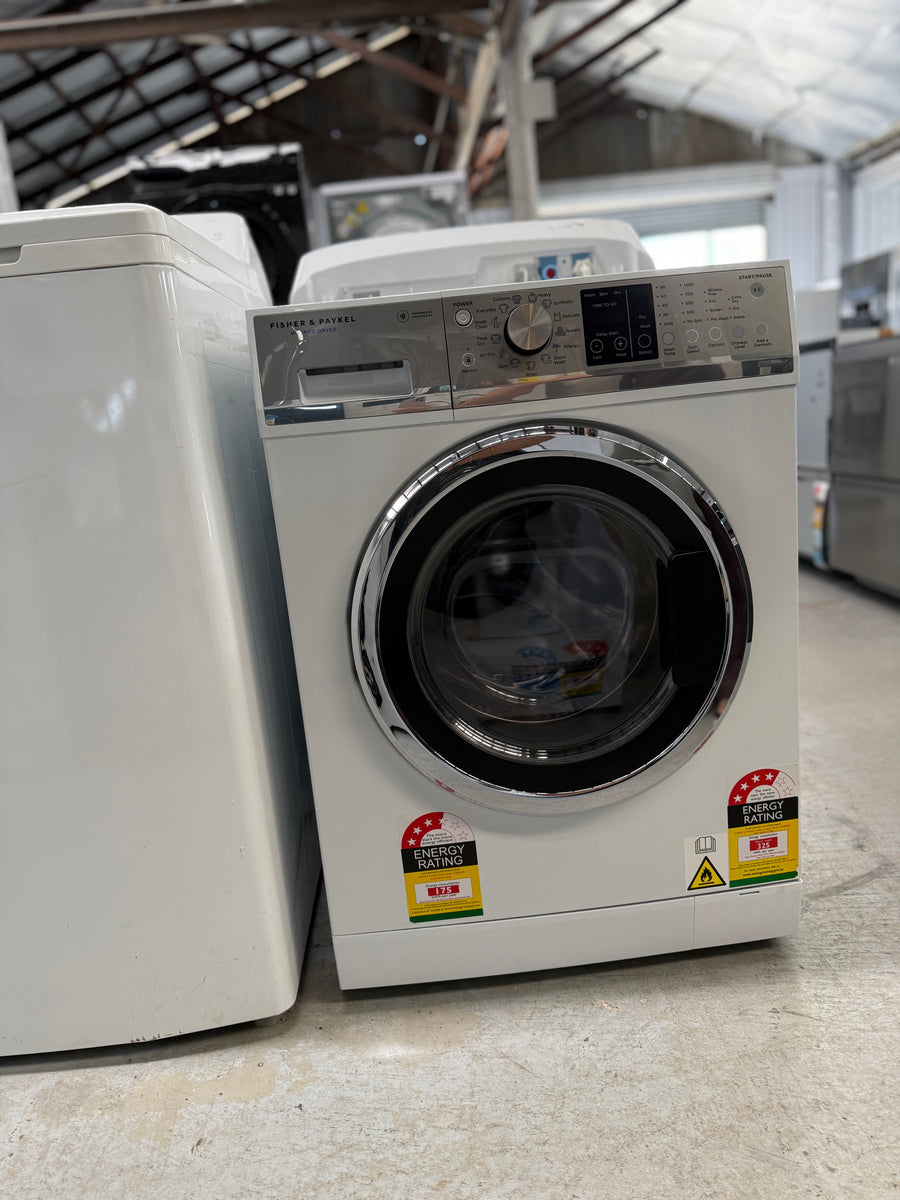 Factory second Fisher &Paykel 8.5kg/5kg Washer Dryer Combo Model: WD8560F1 - Second Hand Appliances Geebung