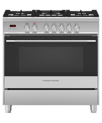Thumbnail for Factory second Fisher & Paykel 90cm Dual Fuel Freestanding Cooker – OR90SCG1X1 - Second Hand Appliances Geebung