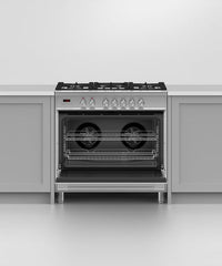 Thumbnail for Factory second Fisher & Paykel 90cm Dual Fuel Freestanding Cooker – OR90SCG1X1 - Second Hand Appliances Geebung
