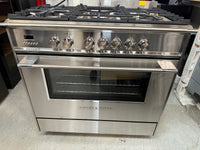 Thumbnail for Factory second Fisher & Paykel 90cm Freestanding Dual Fuel Cooker OR90SCG2X1 - Second Hand Appliances Geebung