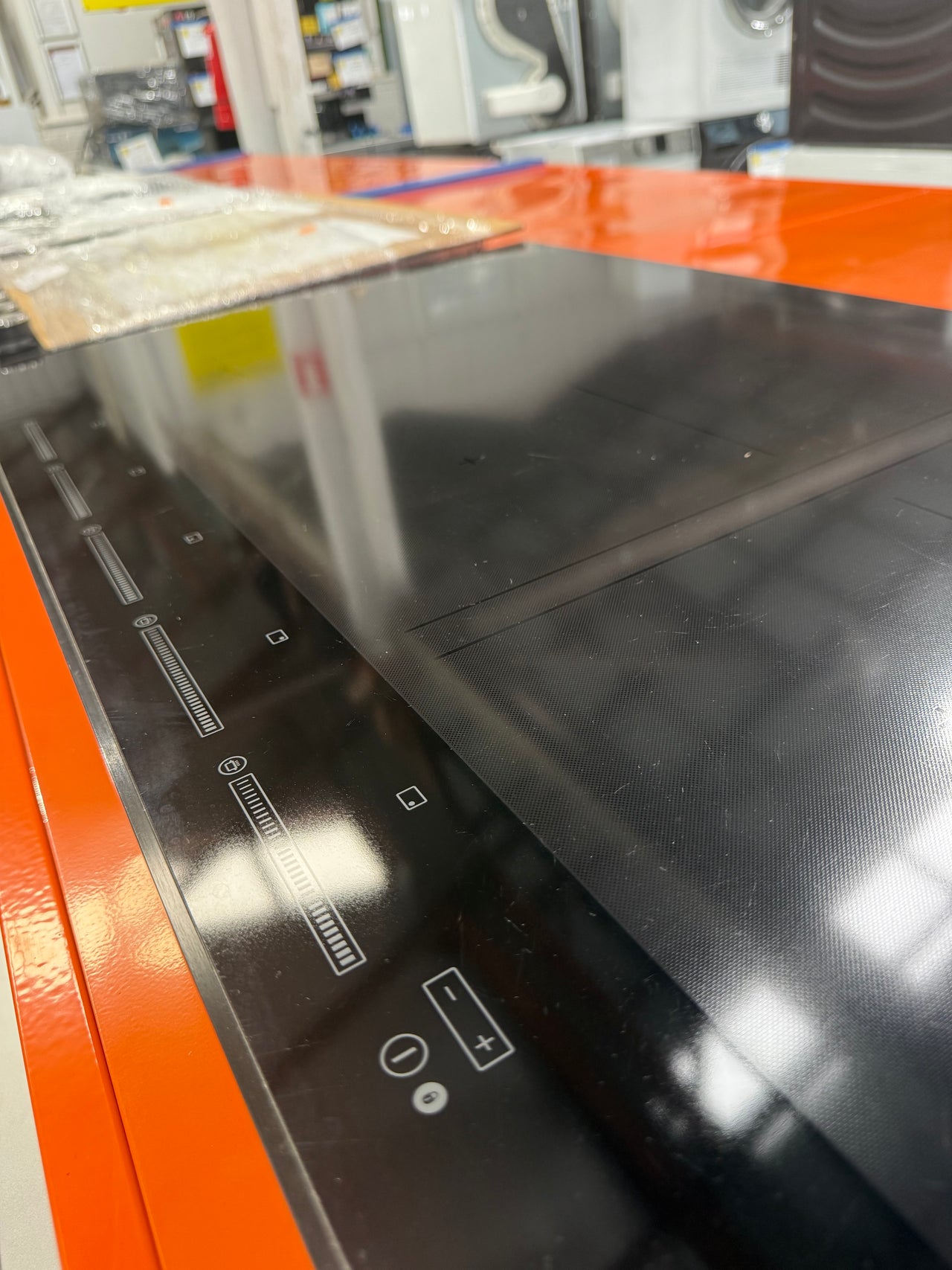 Factory second Fisher & Paykel 90cm Induction Cooktop - Black Glass CI905DTB4 - Second Hand Appliances Geebung