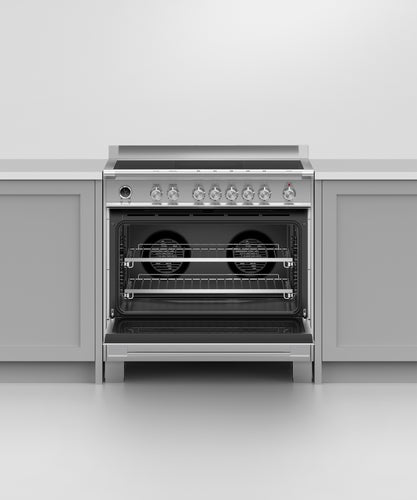 Factory second Fisher & Paykel 90cm Series 9 Classic Induction Freestanding Cooker – OR90SCI6X1 - Second Hand Appliances Geebung