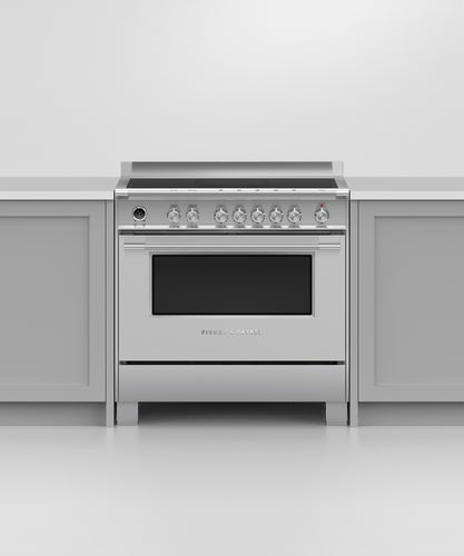 Factory second Fisher & Paykel 90cm Series 9 Classic Induction Freestanding Cooker – OR90SCI6X1 - Second Hand Appliances Geebung