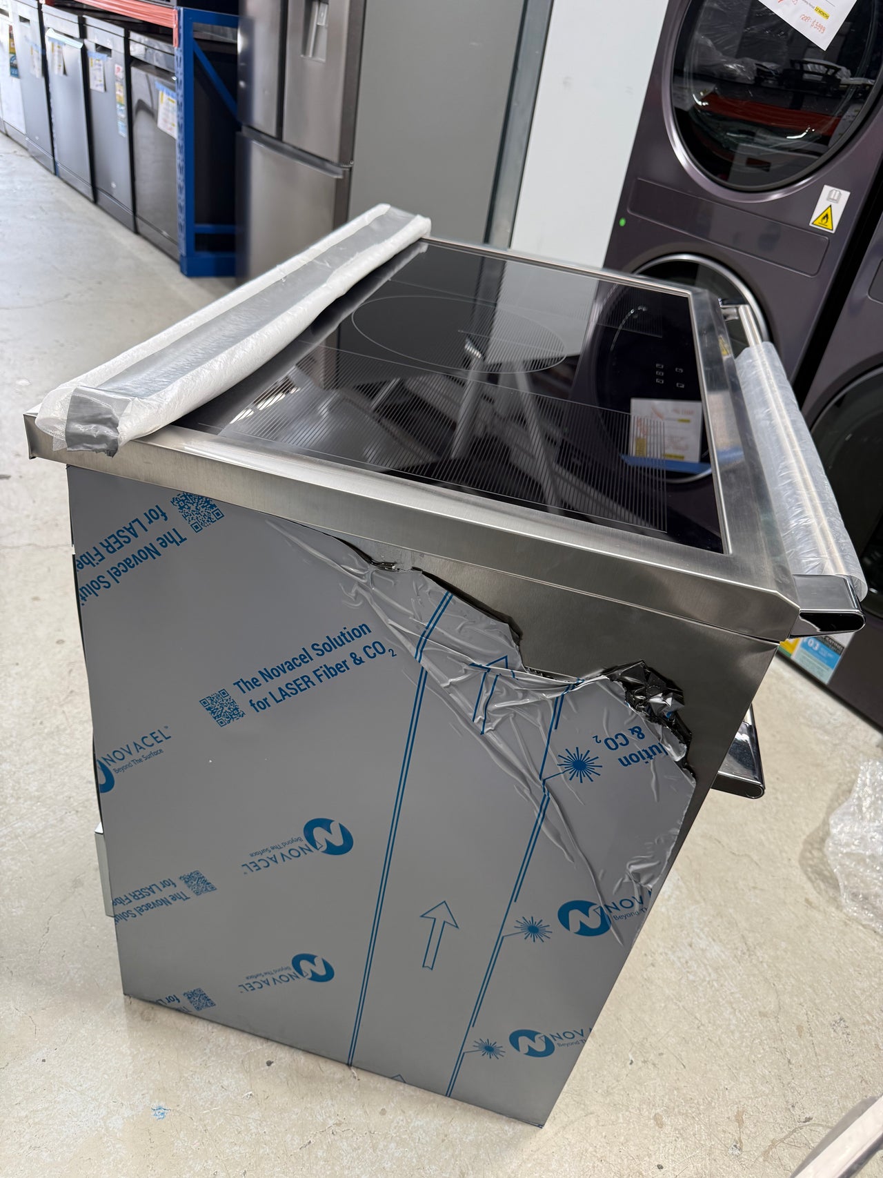 Factory second Fisher & Paykel 90cm Series 9 Induction Freestanding Cooker – OR90SCI6X1 - Second Hand Appliances Geebung