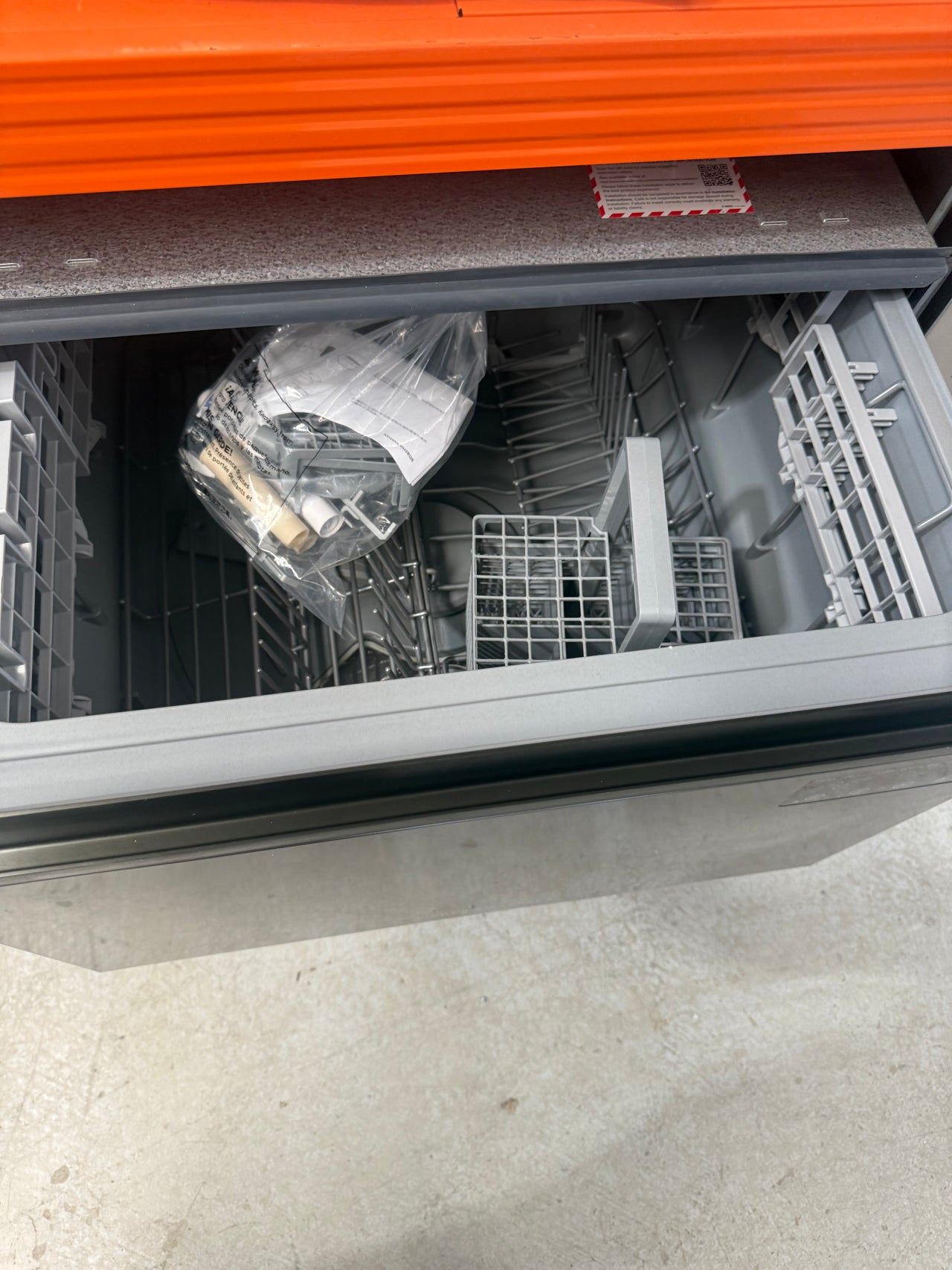 Buy Factory second Fisher & Paykel Built-Under Double DishDrawer™ Dishwasher – Black Stainless Steel  Model: DD60D2NB9 |  | [product_variant] | Second Hand Appliances Geebung Brisbane