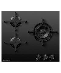 Thumbnail for Factory second Fisher & Paykel CG603DLPGB4 – 60 cm LPG Gas Cooktop (Glass Surface) - Second Hand Appliances Geebung